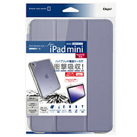 Nakabayashi iPad mini（第6世代）用 衝撃吸収ケース パープル TBC-IPM2102PUR TBCIPM2102PUR