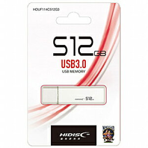 nCfBXN USB (Mac/Windows) Vo[ HDUF114C512G3 m512GB /USB TypeA /USB3.0 /Lbvn HDUF114C512G3