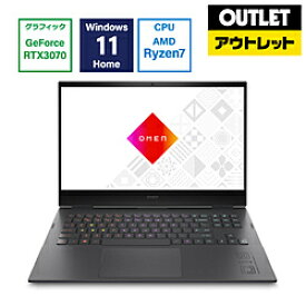 hp(エイチピー) ゲーミングノートPC OMEN 16-c0161AX 4R000PA#ABJ Windows11 Home[16.1型フルHD /Ryzen7 5800H /SSD：512GB /メモリ：16GB /GeForce RTX 3070]【生産完了品】 4R000PA#ABJ [振込不可]