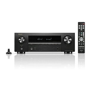 DENON(fm) 5.2ch AVTEhV[o[ ubN AVRX580BTK mnC]Ή /BluetoothΉ /ChFMΉn AVRX580BTK