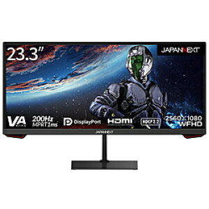 JAPANNEXT JN-VG233WFHD200 Q[~Oj^[ m23^ /UltraWide FHD(2560×1080j /Ch /200Hzn JN-VG233WFHD200