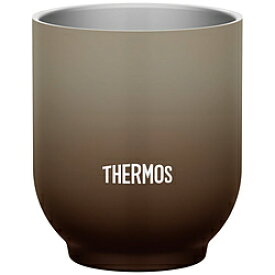 THERMOS(サーモス) 食洗対応湯呑み型真空断熱カップ [300ml] ブラウン JDT-300-BW JDT300BW