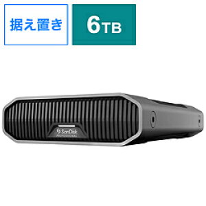 SANDISKPROFESSIONAL SDPHF1A-006T-SBAAD OtHDD USB-Cڑ G-DRIVE 2022(MacΉ) m6TB /u^n SDPHF1A006TSBAAD
