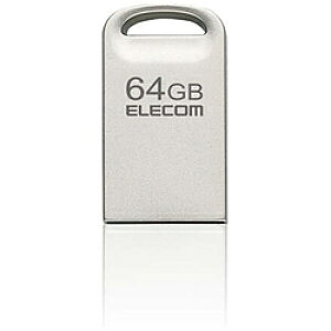 ELECOM(GR) USB ^(Mac/Windows11Ή) Vo[ MF-SU3A064GSV m64GB /USB TypeA /USB3.2 /mbNn MFSU3A064GSV