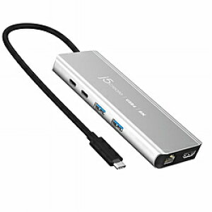 J5 mUSB4-C IXX HDMI / LAN / USB-Ax2 / USB-Cx2nUSB PDΉ 100W hbLOXe[V Xy[XO[ JCD403 mUSB Power DeliveryΉn JCD403