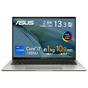 ASUS(GCX[X) m[gp\R Zenbook S 13 OLED oTgO[ UX5304VA-NQI7W m13.3^ /Windows11 Home /intel Core i7 /F16GB /SSDF512GB /WPS Office /{ŃL[{[h /2023N4fn UX5304VANQI7W [U