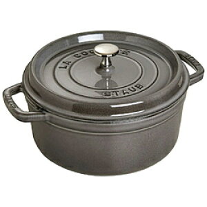 STAUB �����z�[���[�� �u�s�R�E�R�R�b�g ���E���h�v�i1.7L�j�m18cm�n �O���[ 40509-484 �mIH�Ή��n 40509484