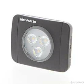 【中古】Manfrotto LUMIE LEDライト 220 lux PLAY MLUMIEPL-BK【291-ud】