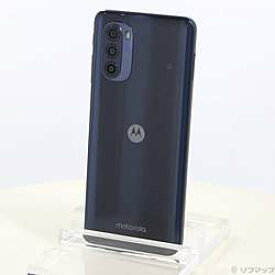 【中古】Motorola(モトローラ) moto g52j 5G 128GB インクブラック PATM0000JP SIMフリー【291-ud】