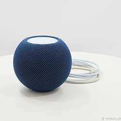 高級 【中古】Apple(アップル) HomePod mini ブルー MJ2C3J／A【291-ud