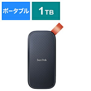 SanDisk(TfBXN) SDSSDE30-1T00-J27 OtSSD USB-Aڑ m1TB /|[^u^n SDSSDE301T00J27 y864z