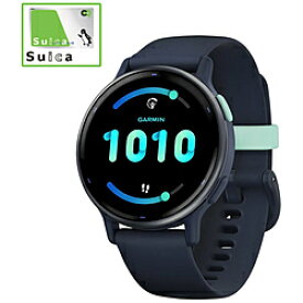 GARMIN(ガーミン) 010-02862-42 【Suica対応】vivoactive（ヴィヴォアクティブ）5 GPSスマートウォッチ Blue/Blue Met 0100286242