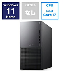 DELL(デル) DX90-DNLC デスクトップパソコン XPS 8960 グラファイト ［モニター無し /intel Core i7 /メモリ：16GB /HDD：2TB /SSD：512GB /2023年10月モデル］ DX90DNLC