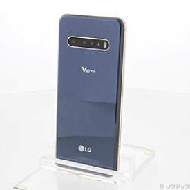 【中古】LG(エルジー) LG V60 ThinQ 5G 128GB クラッシ-ブルー A001LG SoftBankロック解除SIMフリー【291-ud】