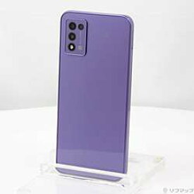 【中古】ZTE Libero 5G III 64GB パープル ZESBY1 SIMフリー【291-ud】