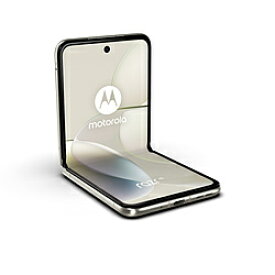 Motorola(モトローラ) motorola razr 40 バニラクリーム Qualcomm Snapdragon 7 Gen 1 Mobile Platform 6.9インチ メモリ/ストレージ：8GB/256GB nanoSIM/eSIM SIMフリースマートフォン バニラクリーム PAYC0001JP PAYC0001JP