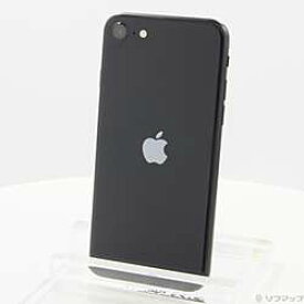 【中古】Apple(アップル) iPhone SE 第3世代 64GB ミッドナイト MMYC3J／A SIMフリー【291-ud】