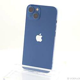 【中古】Apple(アップル) iPhone13 128GB ブルー MLNG3J／A SIMフリー【291-ud】