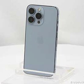 【中古】Apple(アップル) セール対象品 iPhone13 Pro 256GB シエラブルー MLUU3J／A SIMフリー【291-ud】