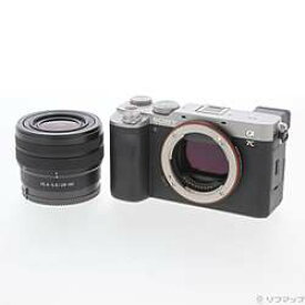 【中古】SONY(ソニー) α7C ズームレンズキット シルバー ILCE-7CL S【291-ud】