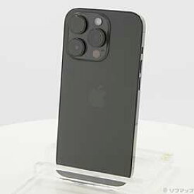 【中古】Apple(アップル) iPhone14 Pro 256GB スペースブラック MQ0Q3J／A SIMフリー【291-ud】