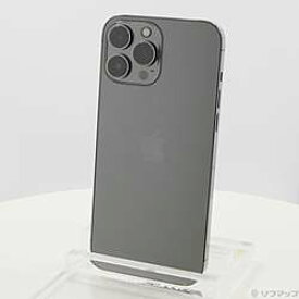 【中古】Apple(アップル) iPhone13 Pro Max 256GB グラファイト MLJ83J／A SIMフリー【291-ud】