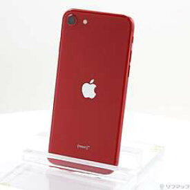 【中古】Apple(アップル) iPhone SE 第2世代 64GB プロダクトレッド MHGR3J／A SIMフリー【291-ud】