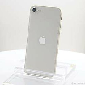 【中古】Apple(アップル) セール対象品 iPhone SE 第3世代 128GB スターライト MMYG3J／A SIMフリー【291-ud】