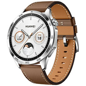 HUAWEI(ファーウェイ) WATCH GT4 46mm HUAWEI（ファーウェイ） ブラウン WATCHGT446MMBR 【864】