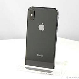 【中古】Apple(アップル) iPhoneXS 256GB スペースグレイ MTE02J／A SIMフリー【291-ud】