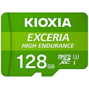 KIOXIA yϋvEJԂ^zSDXC microSDJ[h 4KhCuR[_[ɂ EXCERIA HIGH ENDURANCEiGNZAnCGfX) KEMU-A128GBK mClass10 /128GBn KEMUA128GBK y864z [Us]