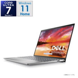 DELL(デル) ノートパソコン Inspiron 13 5330 (intel Core Ultra 7) プラチナシルバー MI583-DWLCS ［13.3型 /Windows11 Home /intel Core Ultra 7 /メモリ：16GB /SSD：1TB /無し /日本語版キーボード /2023年秋冬モデル］ MI583DWLCS 【sof001】 [振込不可] [代引不可]