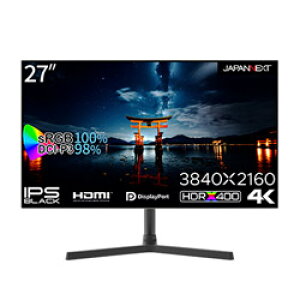 JAPANNEXT JN-27IPSB4FLUHDR PC���j�^�[ �m27�^ /4K(3840×2160�j /���C�h /60Hz�n JN-27IPSB4FLUHDR