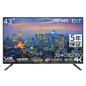 JAPANNEXT PCj^[ VA/5Nۏ JN-V43UHDR-U-H5 m43^ /4K(3840×2160j /Chn JN-V43UHDR-U-H5