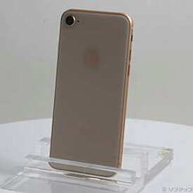 【中古】Apple(アップル) iPhone8 64GB ゴールド MQ7A2J／A SIMフリー【291-ud】