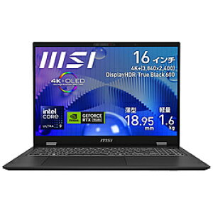 MSI(GGXAC) NGC^[PC Prestige 16 AI Studio B1V XeOC Prestige-16-AI-Studio-B1VGG-4025JP PRESTIGE16B1VGG4025 y864z