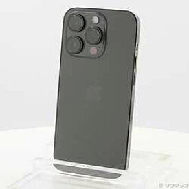 【中古】Apple(アップル) iPhone14 Pro 256GB スペースブラック MQ0Q3J／A SIMフリー【291-ud】