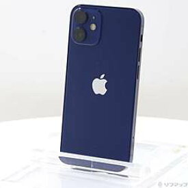 【中古】Apple(アップル) iPhone12 mini 64GB ブルー MGAP3J／A SIMフリー【291-ud】