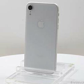 【中古】Apple(アップル) iPhoneXR 128GB ホワイト MT0J2J／A SIMフリー【291-ud】