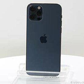 【中古】Apple(アップル) iPhone12 Pro 256GB パシフィックブルー MGMD3J／A SIMフリー【291-ud】