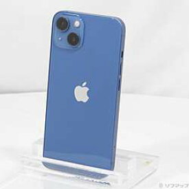 【中古】Apple(アップル) iPhone13 128GB ブルー MLNG3J／A SIMフリー【291-ud】