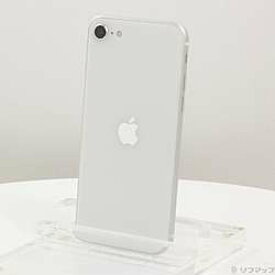 【中古】Apple(アップル) iPhone SE 第2世代 128GB ホワイト MHGU3J／A SIMフリー【291-ud】