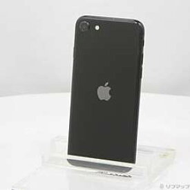 【中古】Apple(アップル) iPhone SE 第2世代 64GB ブラック MHGP3J／A SIMフリー【291-ud】