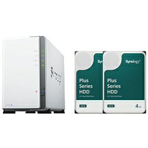 SYNOLOGY NAS [8TB /2xC] DiskStation DS223j +HAT3300-4TB 2 DS223j+HAT3300-4TB2 DS223JHAT33004TB2