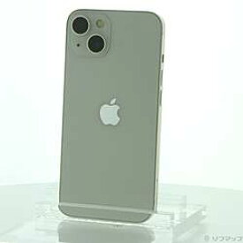 【中古】Apple(アップル) セール対象品 iPhone13 128GB スターライト MLND3J／A SIMフリー【291-ud】