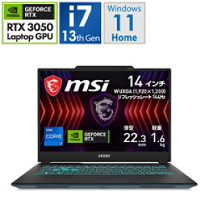 MSI(GGXAC) Q[~Om[gp\R Cyborg-14-A13UDX-4149JP Cyborg 14 A13V(RTX 3050) ubN  XPg[14.0^ /Windows11 Home /intel Core i7 /F16GB /SSDF512GB /2024N2f] CYBORG14A13UDX4149JP