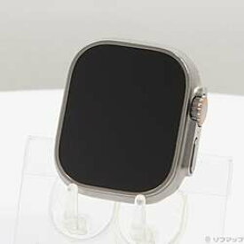 【中古】Apple(アップル) Apple Watch Ultra GPS + Cellular 49mm チタニウムケース バンド無し【291-ud】