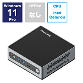 MAXTANG MUC5095-8/128-W11Pro(N5095)WB デスクトップパソコン MUC-5095 ［モニター無し /intel Celeron /メモリ：8GB /SSD：128GB］ MUC50958128W11ProN50