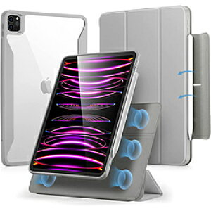 ESR 12.9�C���` iPad Pro (��6/5����j�p Rebound �n�C�u���b�h�P�[�X360 �O���[ ReboundHybrid360