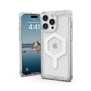 UAG iPhone15 Pro Max MagSafe�Ή� PLYO �P�[�X �A�C�X/�z���C�g UAG-IPH23LA-YMS-I/W UAGIPH23LAYMSI/W �y852�z